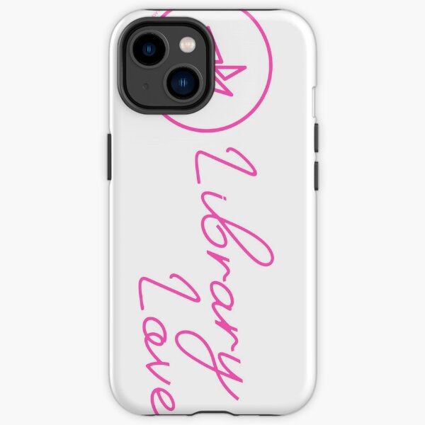 ALIA Library Love Neon Pink Solid Design for Phone Cases iPhone Tough Case