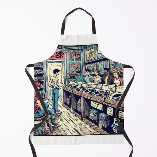 Item preview, Record shop designed and sold by OldSchoolRetro.