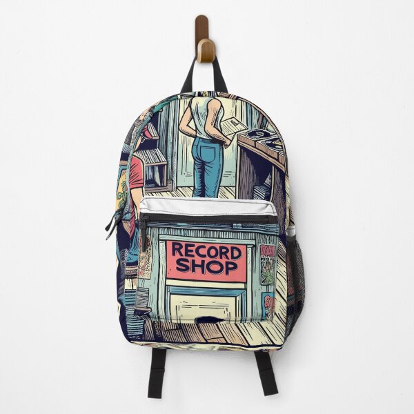 Item preview, Record shop designed and sold by OldSchoolRetro.