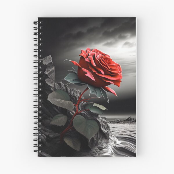 Item preview, Rose Artwork | Rose Prints | Ocean Art | Single Rose | Digital Download | Flower Art Print | Printable Wall Décor | Home Decor | R10 | designed and sold by Unboundartsau.