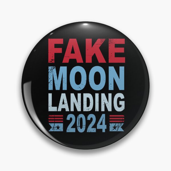 Item preview, Moon Landing Hoax 2024 designed and sold by TaraGbear.