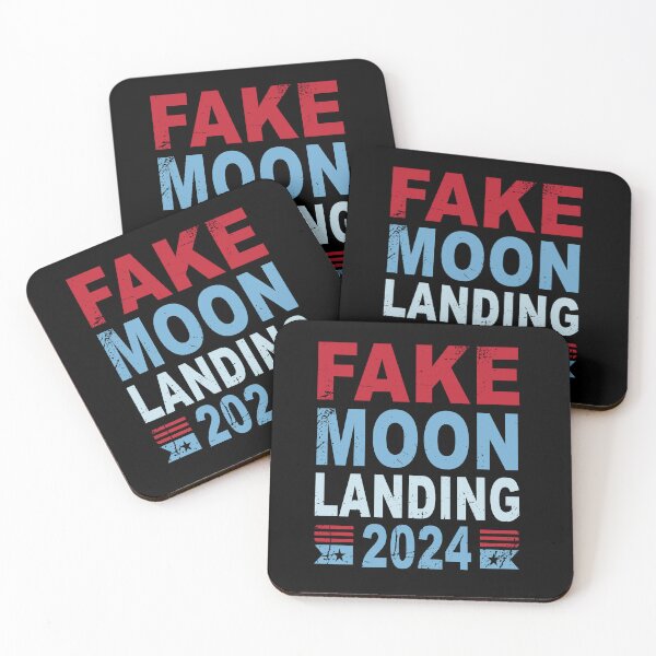 Item preview, Moon Landing Hoax 2024 designed and sold by TaraGbear.