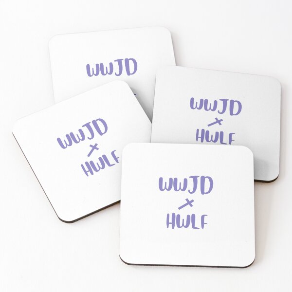 Item preview, WWJD X HWLF Sticker designed and sold by Redeemed-Co.