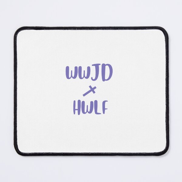 Item preview, WWJD X HWLF Sticker designed and sold by Redeemed-Co.