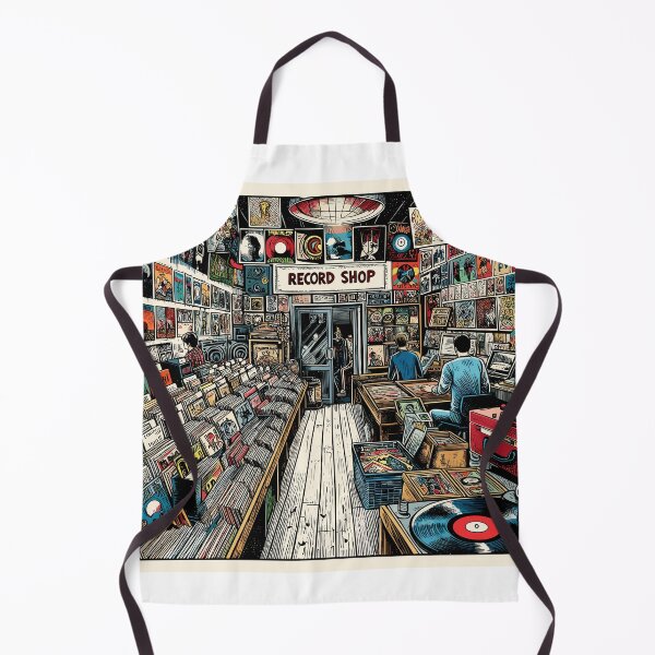 Item preview, Record shop designed and sold by OldSchoolRetro.