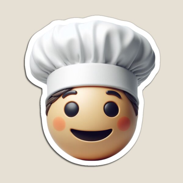 Item preview, 3D Emoji: Chef designed and sold by DrNic0.
