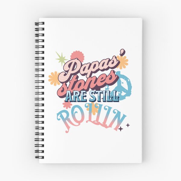 Item preview, Papas' stones are still rollin', 60's design for old men with working stones! designed and sold by QuirkyTease.