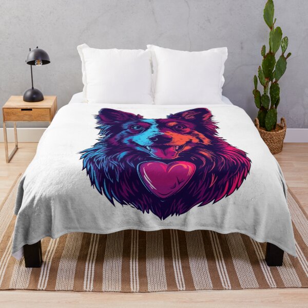 Item preview, Border collie with heart designed and sold by TheRealmWithin.