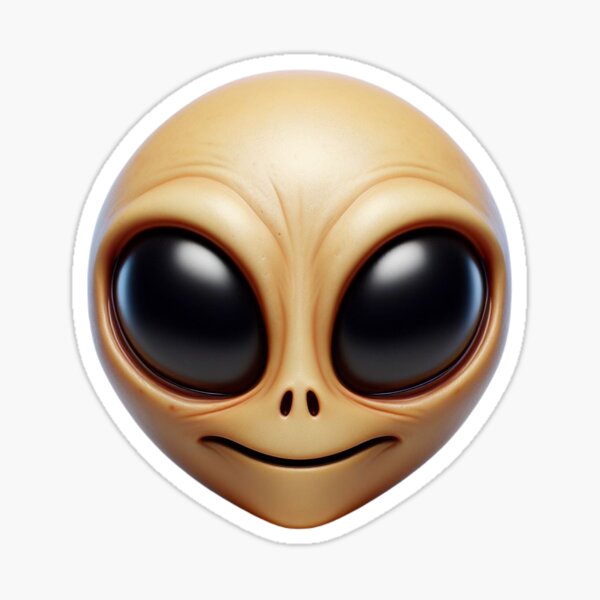 3D Emoji: Alien 2 Sticker