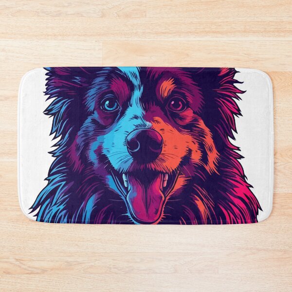 Item preview, Border collie with heart designed and sold by TheRealmWithin.