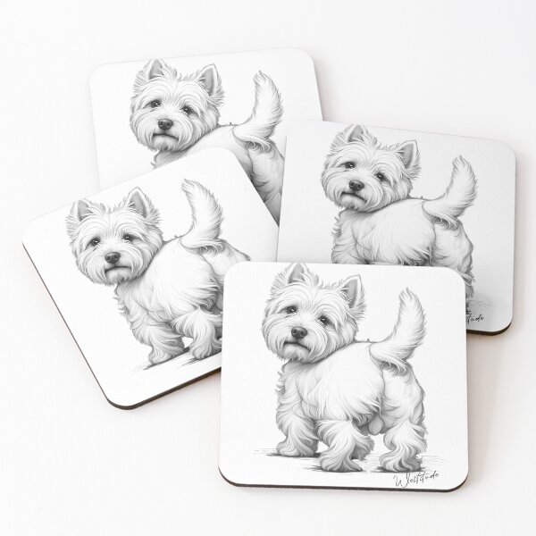 Item preview, Westies are full of Westitude designed and sold by WarmAndWestie.