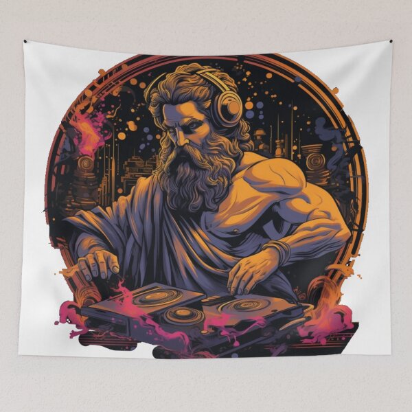 Item preview, DJ Hercules designed and sold by NostosArt.