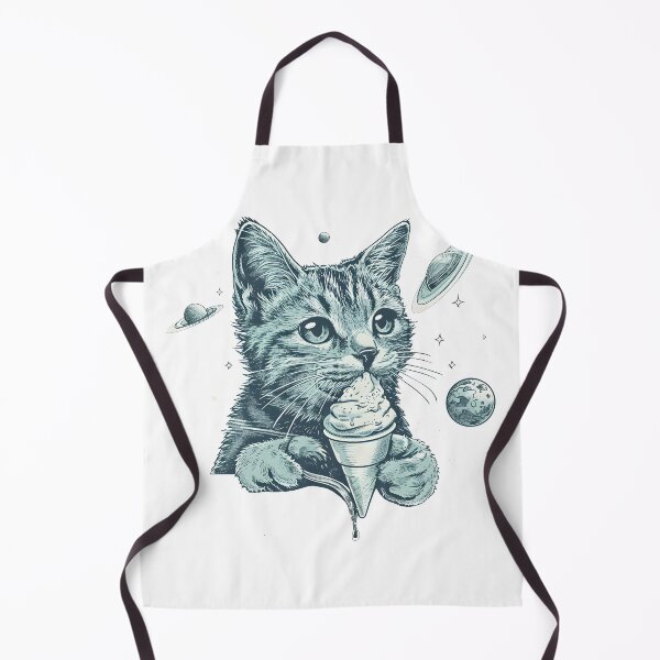 Item preview, Kitten eats ice cream designed and sold by TheRealmWithin.