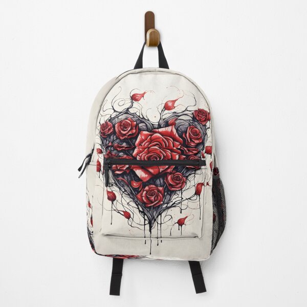 Item preview, pen and ink rose tattoo print designed and sold by dcrc.