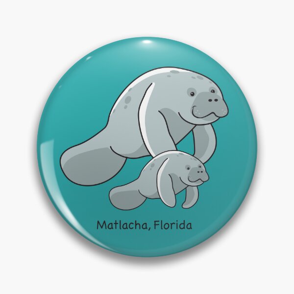 Item preview, Matlacha Florida Manatees  designed and sold by BlueSkyTheory.