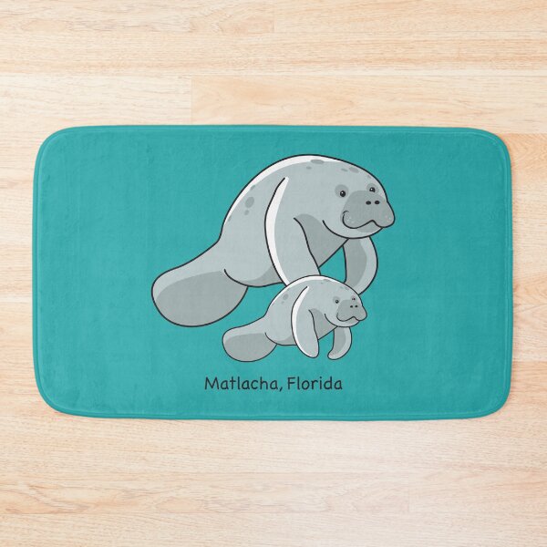 Item preview, Matlacha Florida Manatees  designed and sold by BlueSkyTheory.