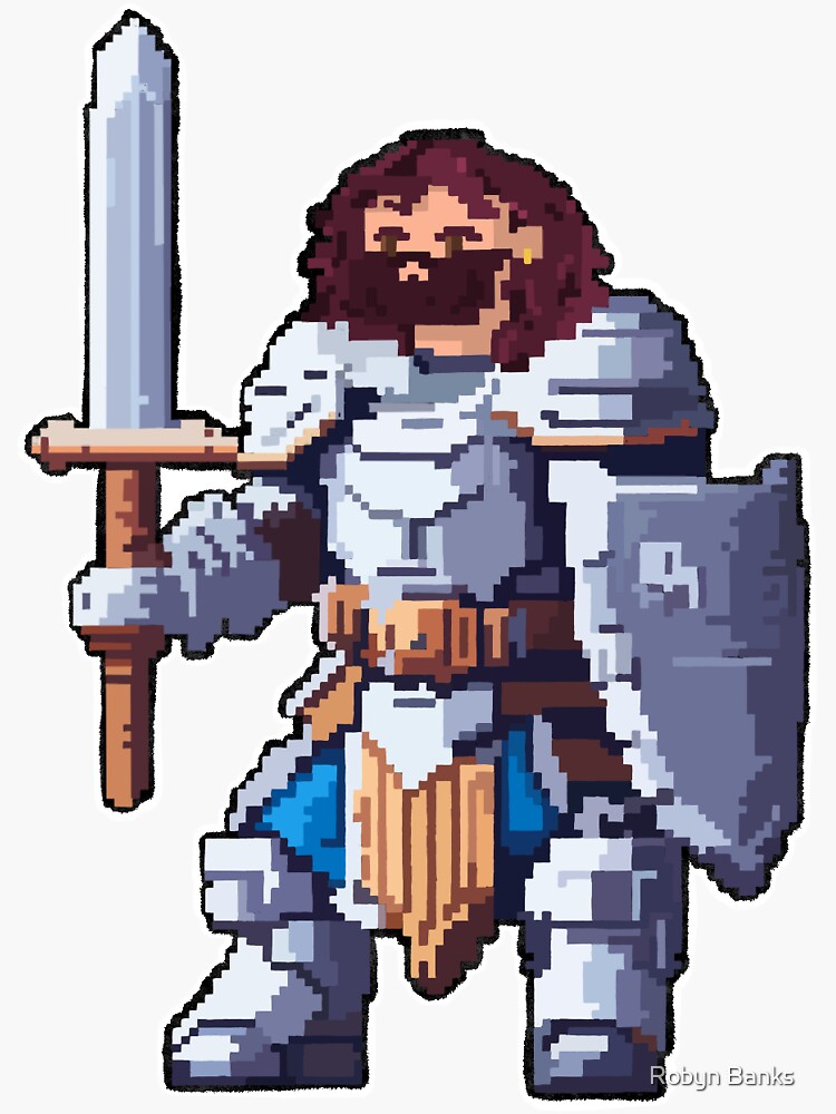 Thumbnail 3 of 3, Sticker, Sir Nikki designed and sold by Rybanks2000.