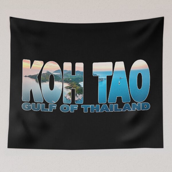 Item preview, KOH TAO Gulf of Thailand - Beautiful Sunset Aerial designed and sold by Adam Gormley.