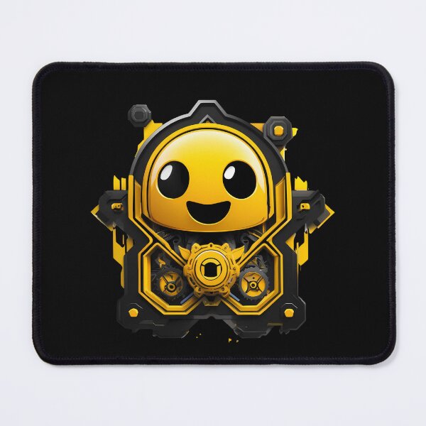 Item preview, Robotic Smile: The Yellow Ghost of the Future designed and sold by Artedig.