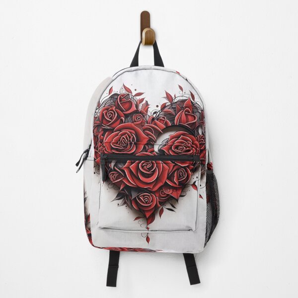 Item preview, pen and ink rose tattoo print designed and sold by dcrc.