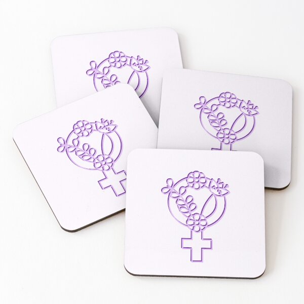 Item preview, Flower feminist symbol  designed and sold by CreativaNook.