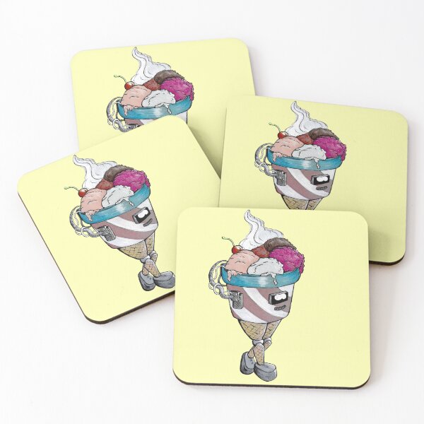 Item preview, Ice Cream Robot designed and sold by CEL-Designs.