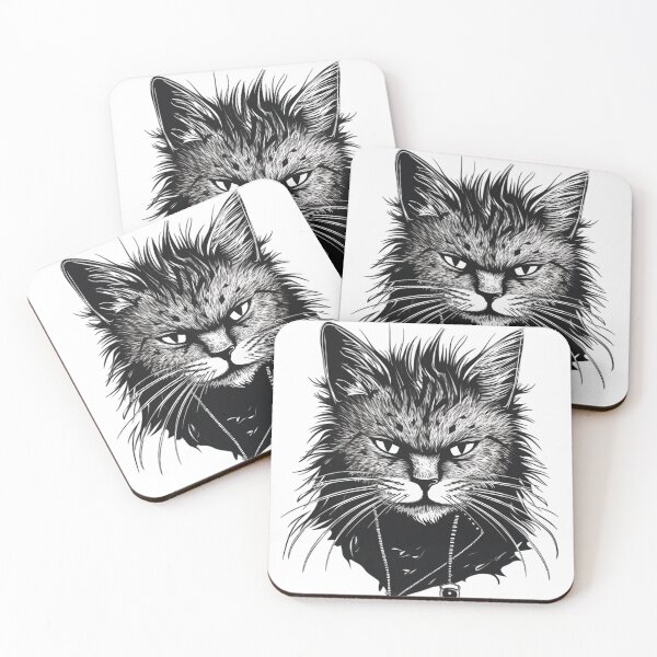 Item preview, Rebel Feline with Attitude designed and sold by NAISTUDIOSTO.