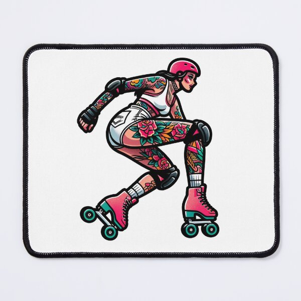 Item preview, Roller-Skater Pinup designed and sold by PinUpPizzazz.