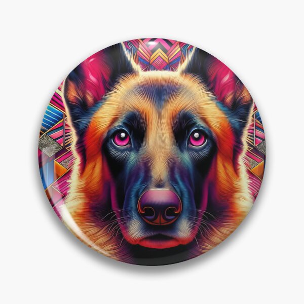 Artikelvorschau, Psychedelischer Malinois entworfen und verkauft von TheWorkingDog.