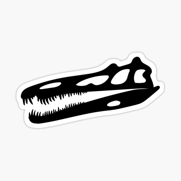 Item preview, Suchomimus skull - black designed and sold by Skeleton Crew.