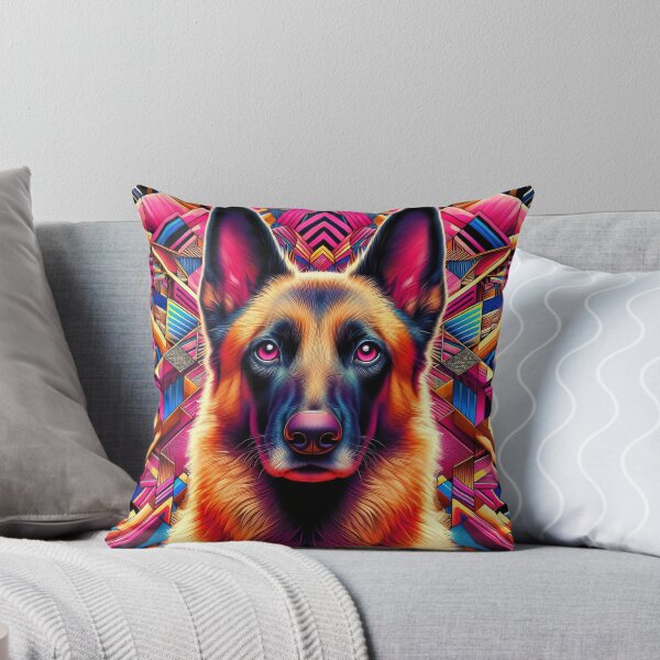 Item preview, Psychedelic Malinois designed and sold by TheWorkingDog.