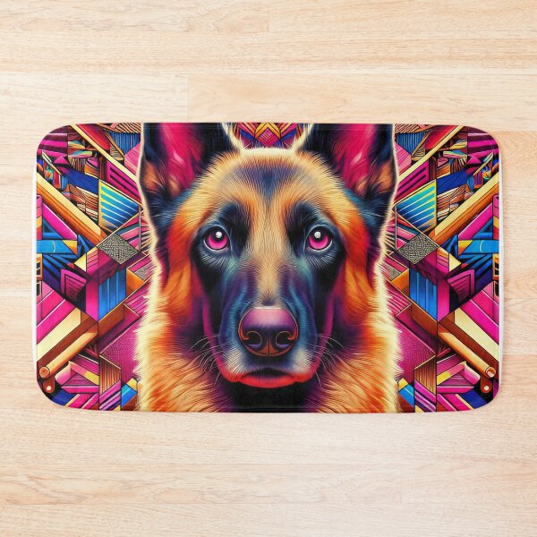 Item preview, Psychedelic Malinois designed and sold by TheWorkingDog.