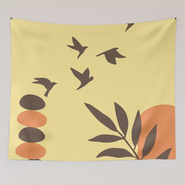 Item preview, Boho Birds and Sun 2  designed and sold by TeyMank.