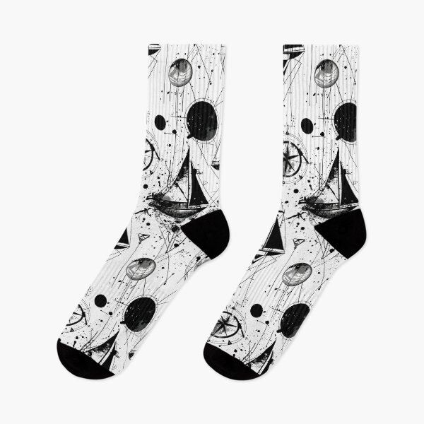 Item preview, Sailboats geometric pattern designed and sold by etherElric.