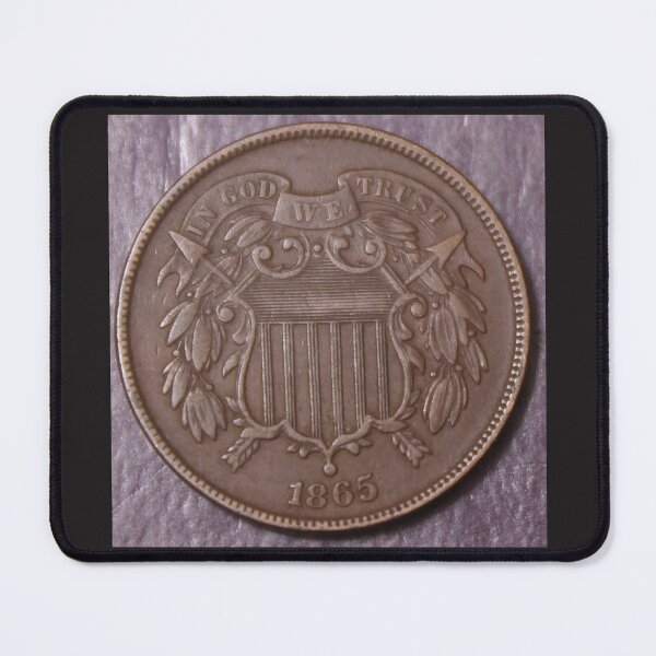 Item preview, 1865 Two Cent Piece Choice XF AU designed and sold by coinsxcrochet.