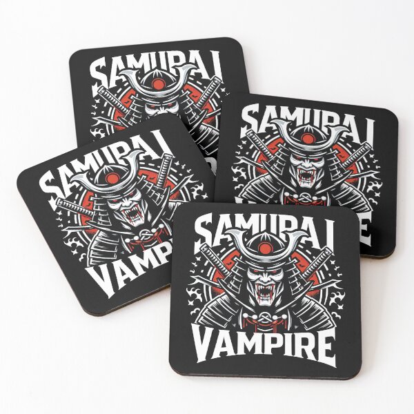 Item preview, Samurai Vampire Fun Vintage Supernatural Vampire Graphic designed and sold by SpookshowDesign.