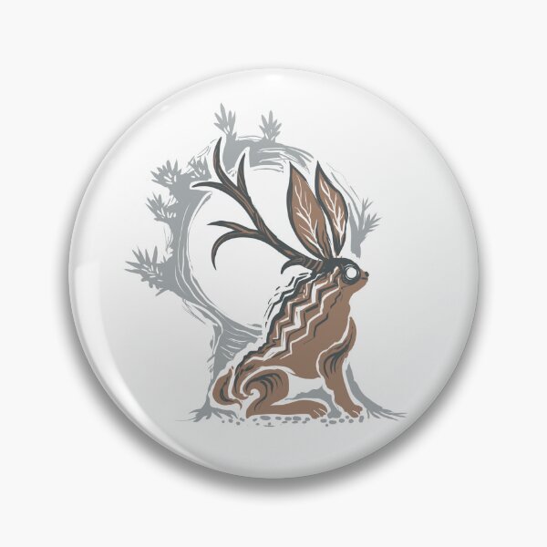 Artikelvorschau, Gehörnter König von Josua, der Jackalope entworfen und verkauft von Drunkfu.