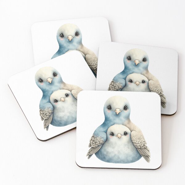 Item preview, Bond between two cute birds! designed and sold by fribabywonder.