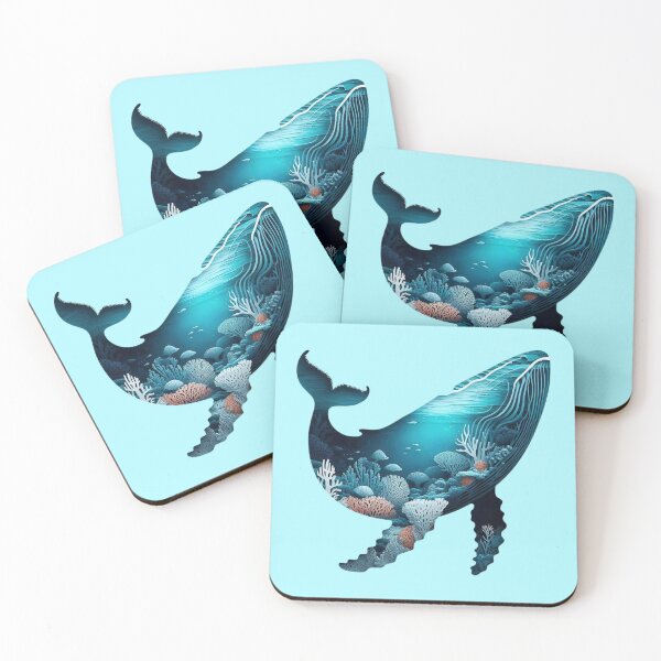 Item preview, Majestic Humpback Whale - Double Exposure Art designed and sold by HausKatz.