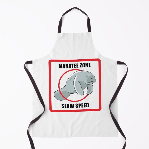 Item preview, Manatee Protection Zone Sticker designed and sold by BlueSkyTheory.