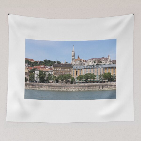 Item preview, Budapest Danube riverside with Fisherman bastion designed and sold by goceris.