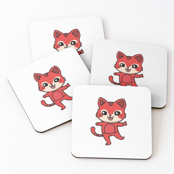 Item preview, Cute Dancing Cat Red designed and sold by vetshop.