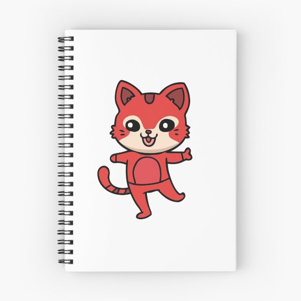 Item preview, Cute Dancing Cat Red designed and sold by vetshop.