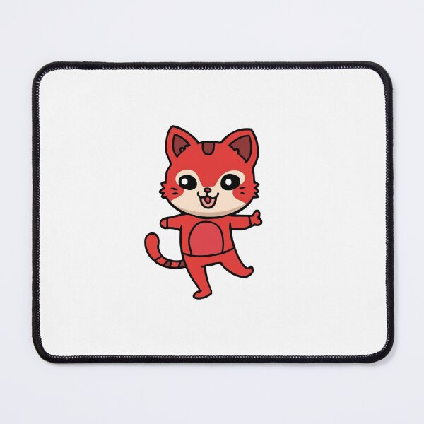 Item preview, Cute Dancing Cat Red designed and sold by vetshop.