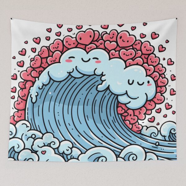 Item preview, Waves Of Love designed and sold by DronzaX.