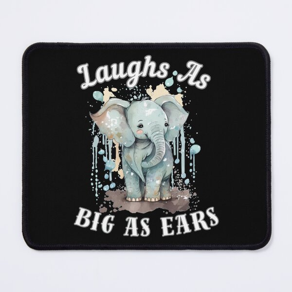 Item preview, Laughs As Big As Ears designed and sold by ElephantVibes.