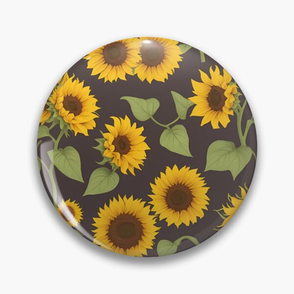 Item preview, large sunflowers with green leaves in pastel colors summer and spring style designed and sold by Carlos Gudino.
