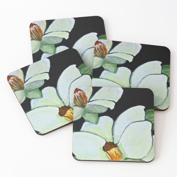 Item preview, Magnolia on Black designed and sold by Salte.