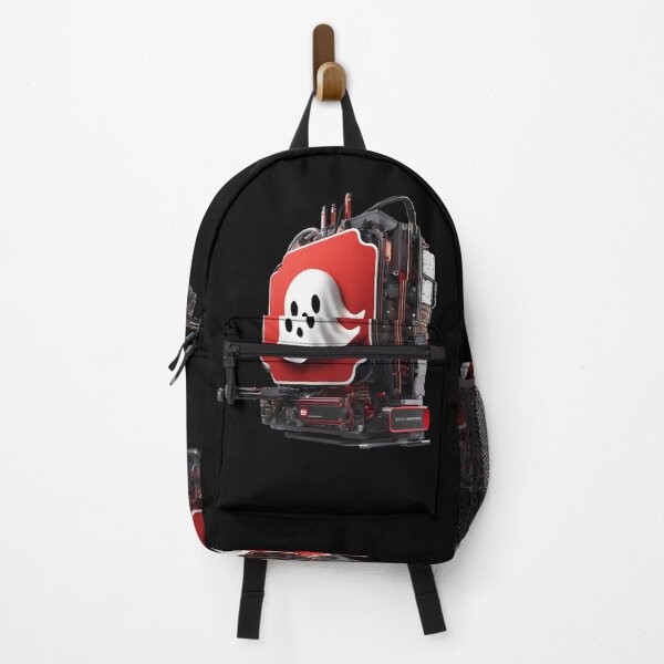 Item preview, Fun Twist: Smiling Mechanic Red Ghost designed and sold by Artedig.