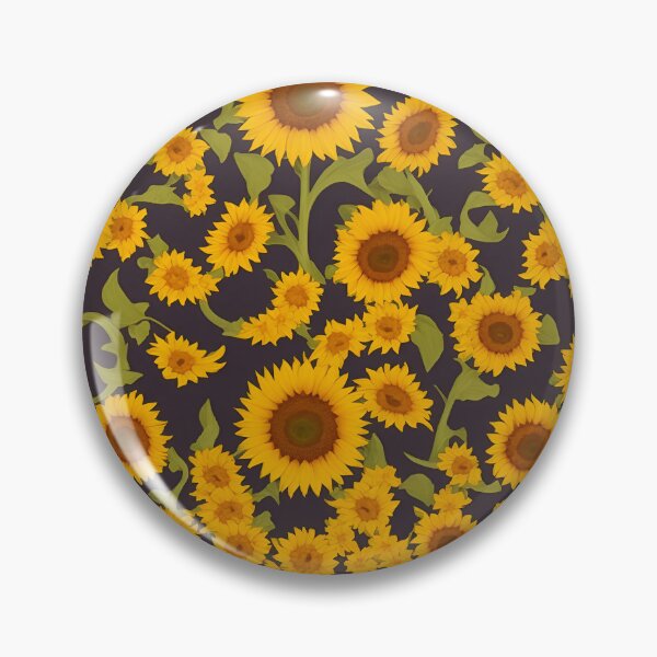 Item preview, sunflower print on quality fabric summer and spring collection style designed and sold by Carlos Gudino.